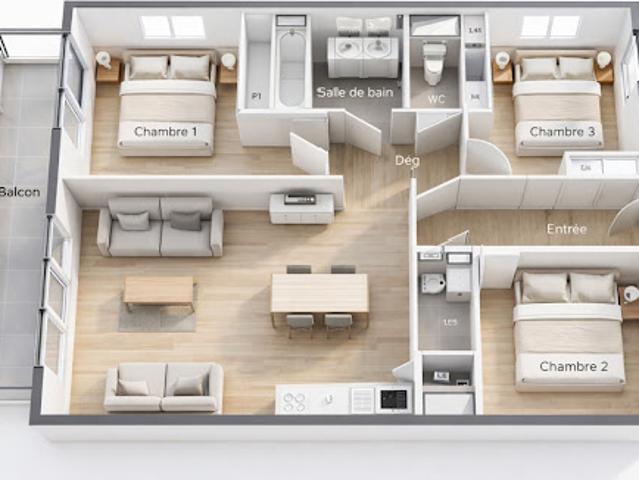 Appartement vente à Toulouse, Saint-jean