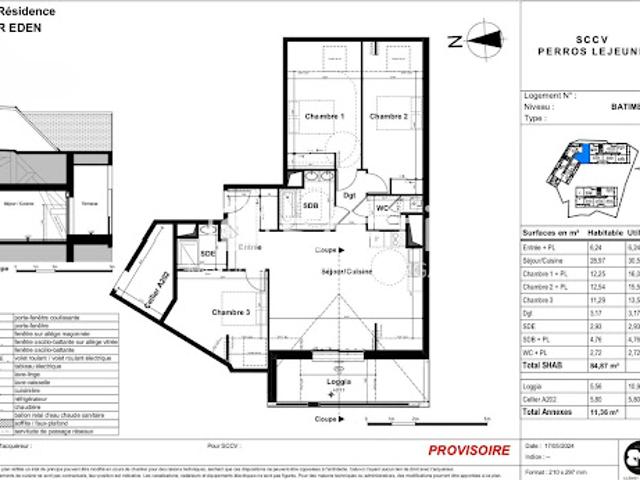 Appartement vente à Lannion, Bretagne