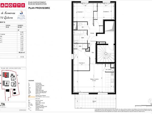 Appartement vente à Lorient, Bretagne