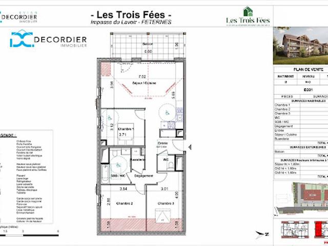 Appartement vente à Thonon-les-Bains, Féternes