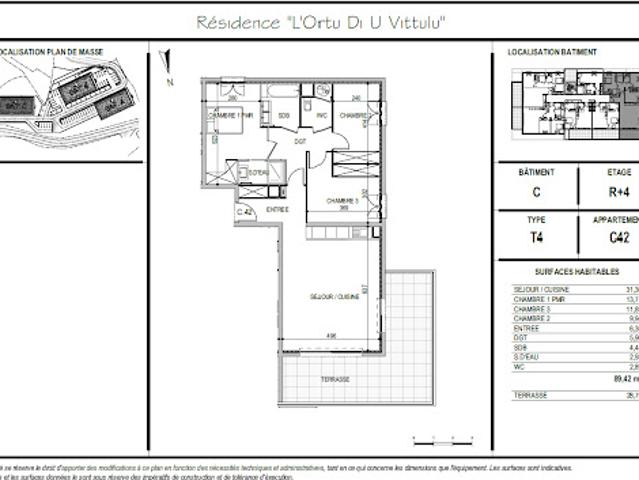 Appartement vente à Ajaccio