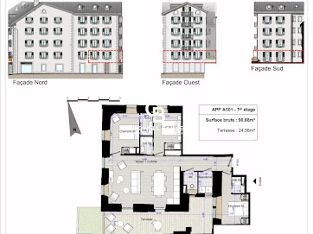 Appartement vente à Bonneville, Chamonix-mont-blanc