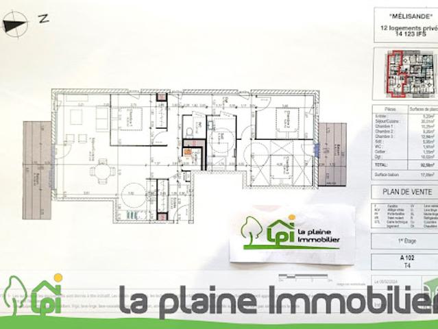 Appartement vente à Caen, Ifs