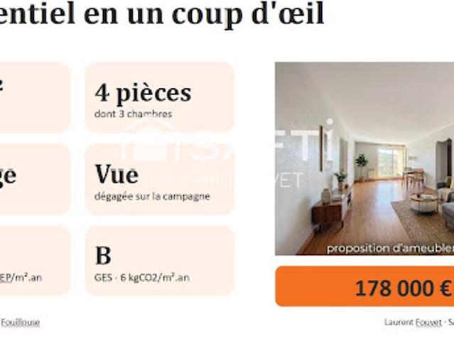 Appartement vente à Les Grandes Maisons, La Fouillouse