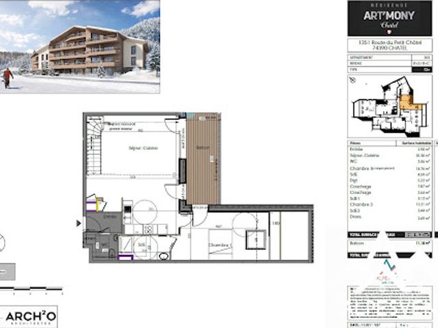 Appartement vente à Thonon-les-Bains, Le Châtel
