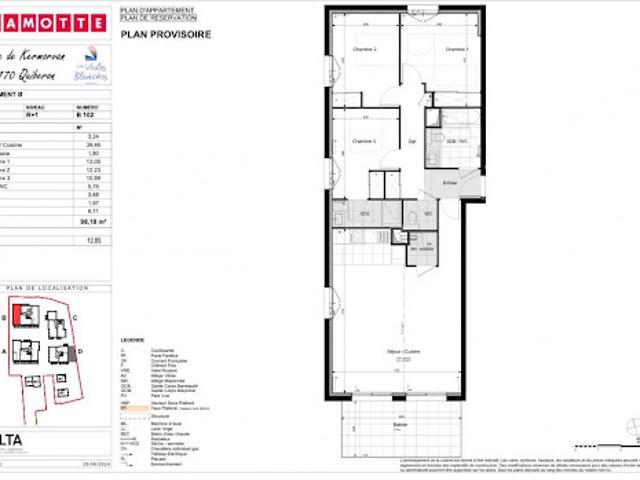 Appartement vente à Lorient, Bretagne