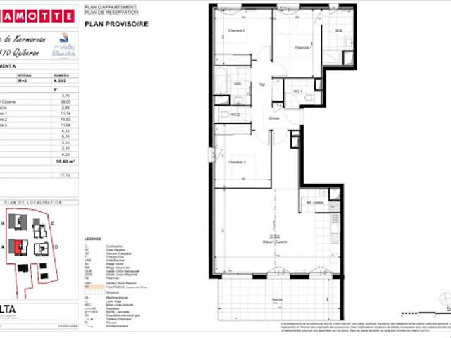 Appartement vente à Lorient, Bretagne