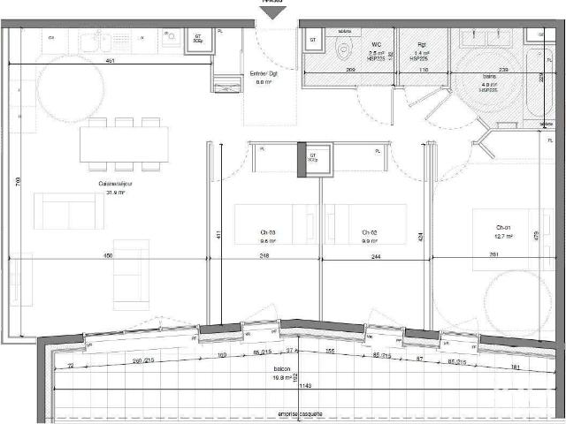 Appartement vente à Grenoble, Eybens