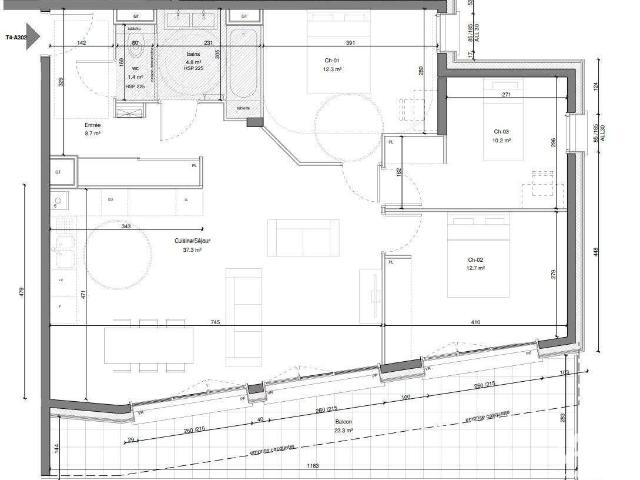 Appartement vente à Grenoble, Eybens