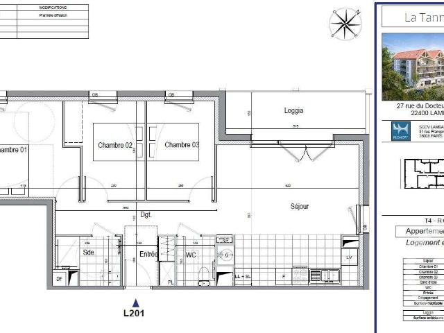 Appartement vente à Saint-Brieuc, Bretagne