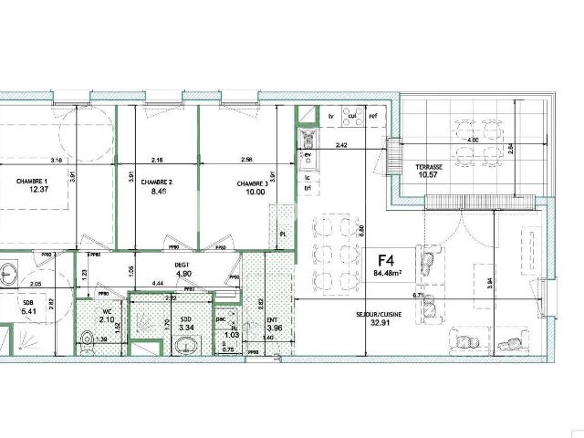 Appartement vente à Caen, Langrune-sur-mer