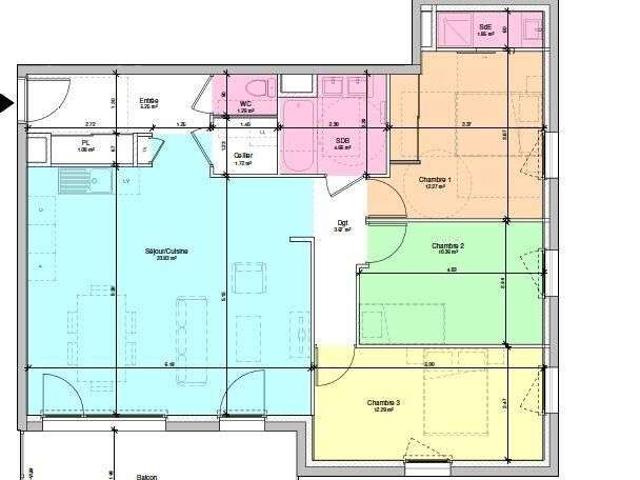 Appartement vente à Grenoble, Le Cheylas