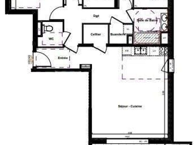 Appartement vente à Grenoble, Meylan