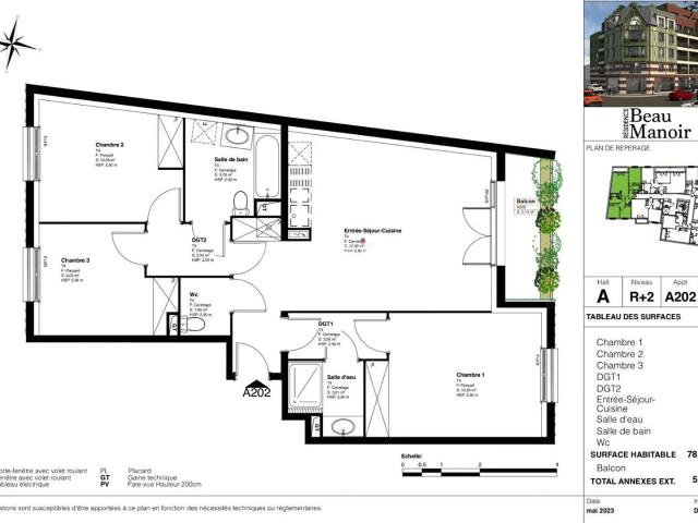 Appartement vente à Rouen, Ruan