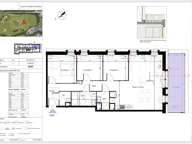 Appartement vente à Lisieux, Villers-sur-mer