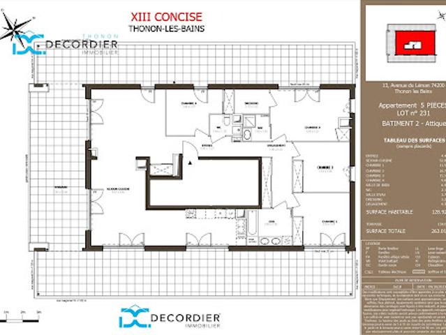 Appartement vente à Thonon-les-Bains, Thonon-les-bains