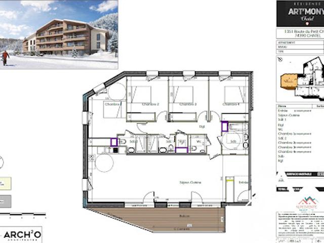 Appartement vente à Thonon-les-Bains, Le Châtel