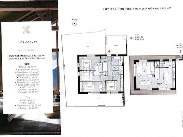 Appartement vente à La Perrière, Séez