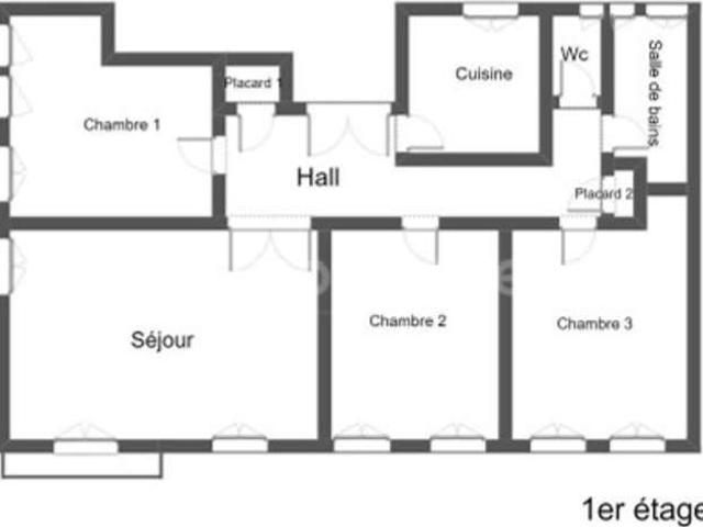 Appartement vente à Vire, Vaudry