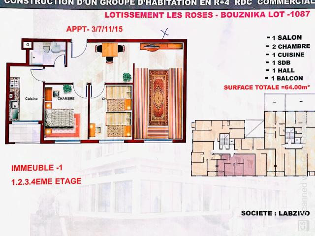 Appartement vente à Chauen, Tanger-Tétouan