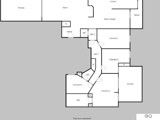 Appartement vente à Nanterre, Saint-cloud