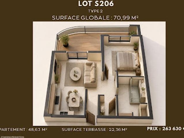 Appartement vente à Saint-Hilaire-Saint-Florent, Saumur