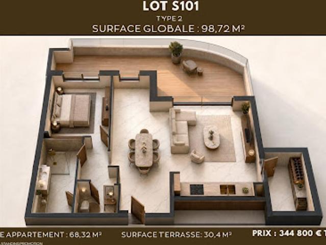 Appartement vente à Saint-Hilaire-Saint-Florent, Saumur
