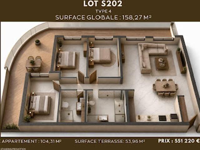 Appartement vente à Saint-Hilaire-Saint-Florent, Saumur
