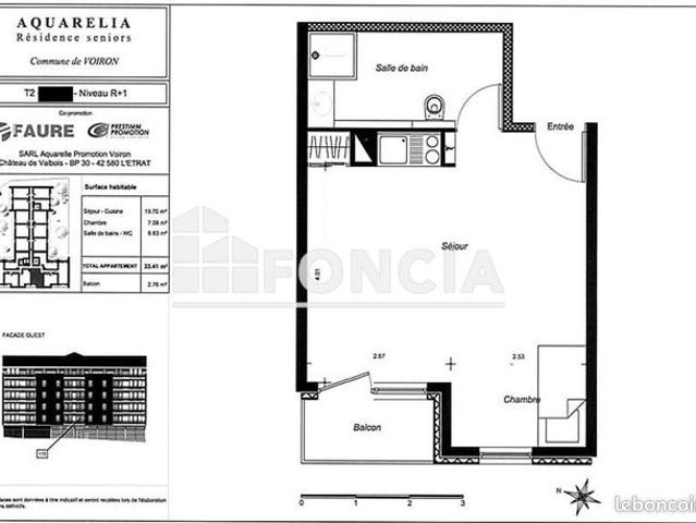Appartement vente à Voiron, Isère