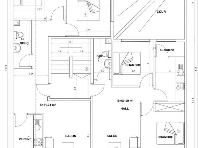 Appartement vente à Tit Mellil تيط مليل, Province de Médiouna إقليم مديونة
