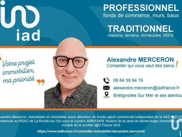 Local Commercial vente à Les Sables-d'Olonne, Beauvoir-sur-mer