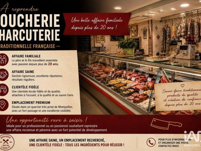 Local Commercial vente à Montpellier