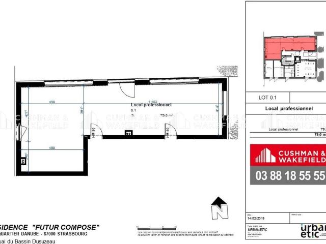 Bureau vente à Strasbourg, Hoenheim