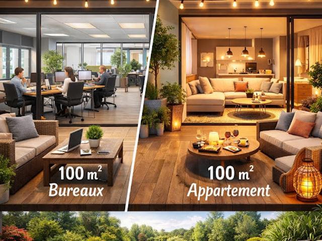 Bureau vente à Villefranche-sur-Saône, Rhône
