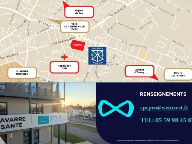 Bureau vente à Pau