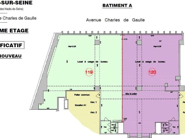 Bureau vente à Nanterre, Neuilly-sur-seine