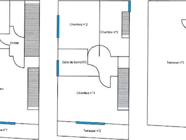 Duplex vente à Grasse, Le Cannet