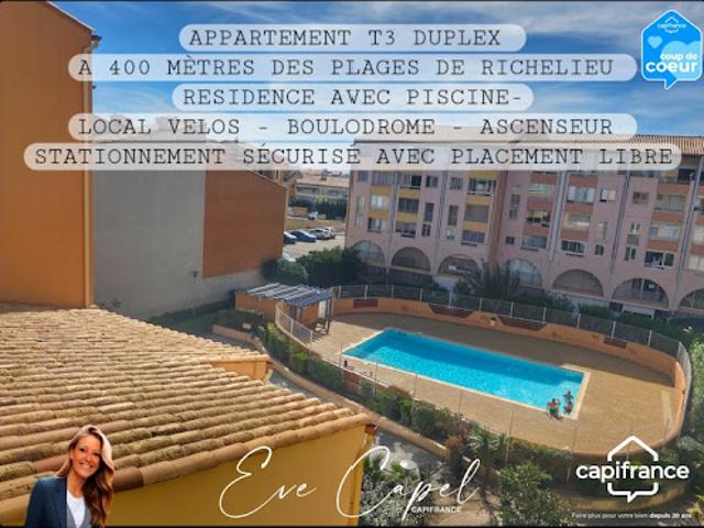 Duplex vente à Béziers, Agde