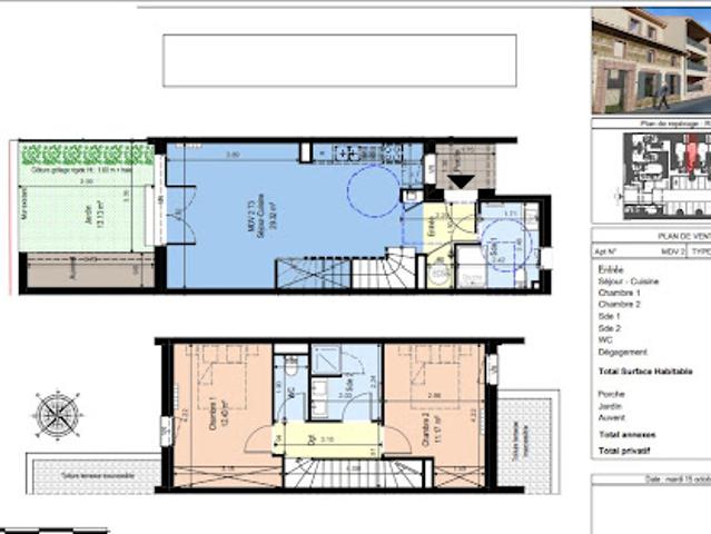 Duplex vente à Toulouse, Castelginest