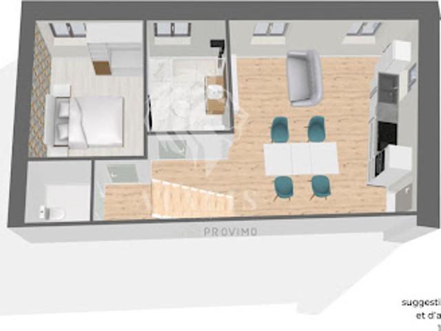 Duplex vente à Le Colombier-Ouest, Saint-Marcellin