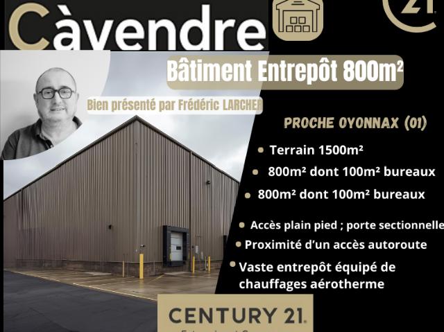 Local Commercial vente à Nantua, Groissiat