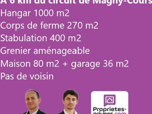 Ferme vente à Nevers, Magny-cours