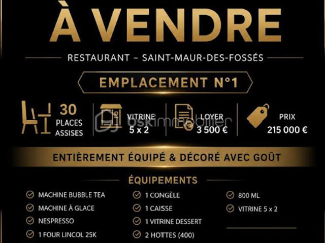 Local Commercial vente à Nogent-sur-Marne, Saint-maur-des-fossés