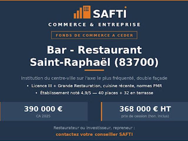 Local Commercial vente à Arrondissement de Draguignan, Saint-raphaël