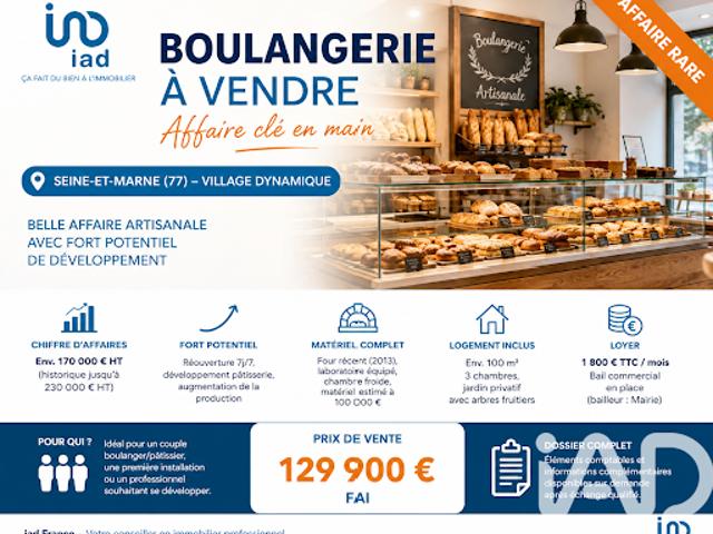Local Commercial vente à Provins, Mortcerf