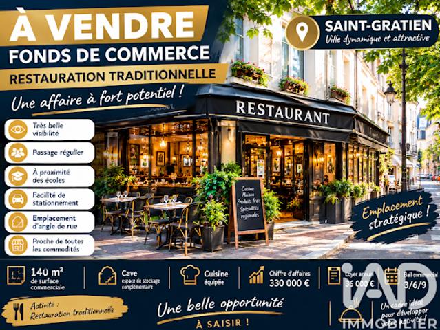Local Commercial vente à Sarcelles, Saint-gratien