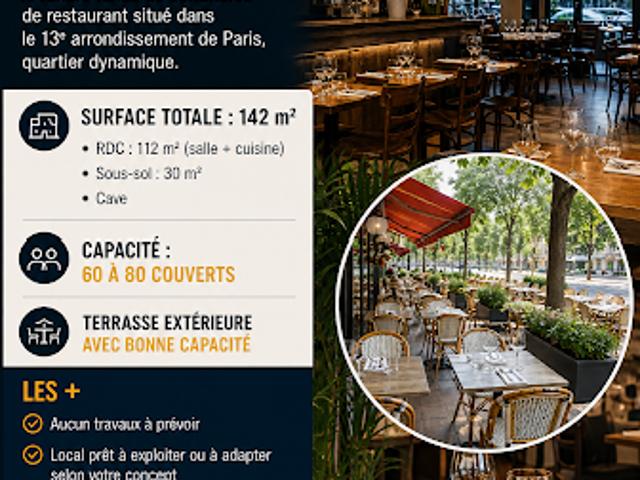 Local Commercial vente à Paris, Île-de-France