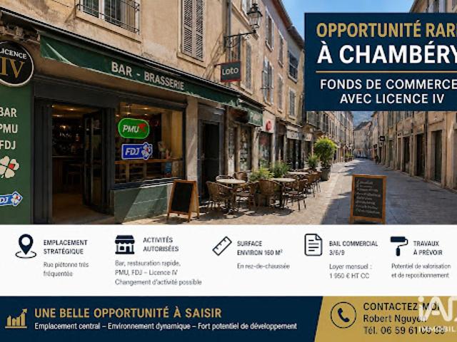 Local Commercial vente à Chambéry