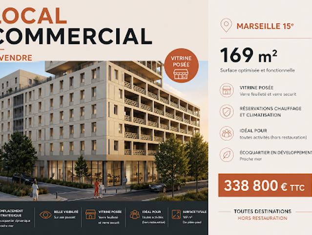 Local Commercial vente à Marseille