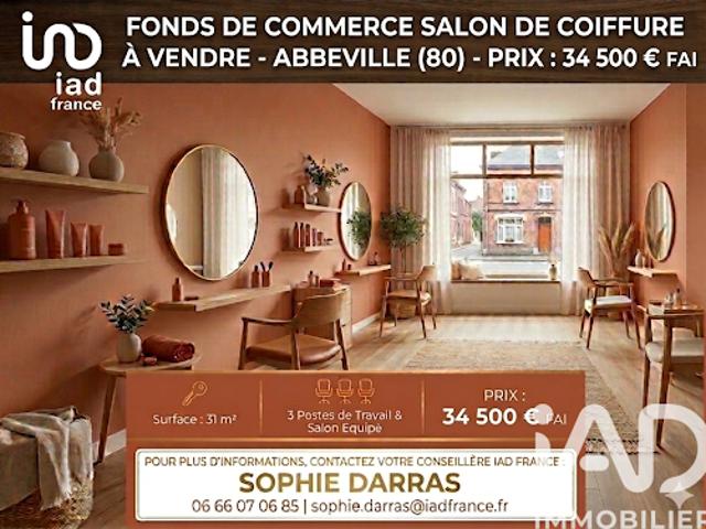 Local Commercial vente à Abbeville